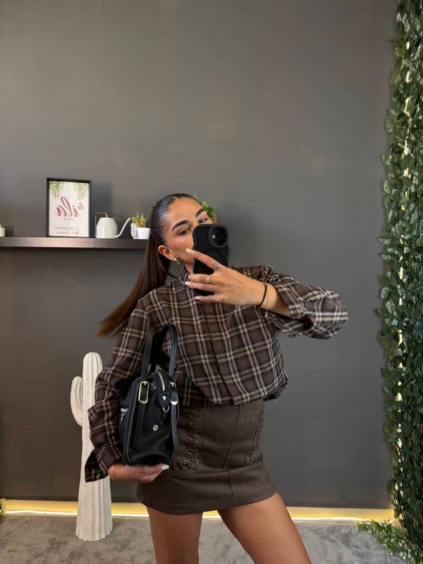 Camicia check