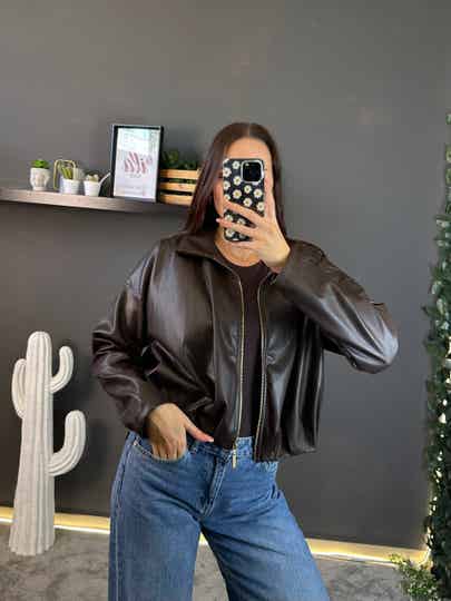 Bomber ecopelle