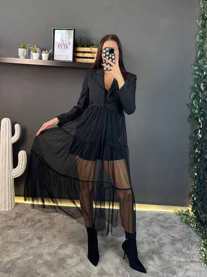 Blazer tulle - mimì muà