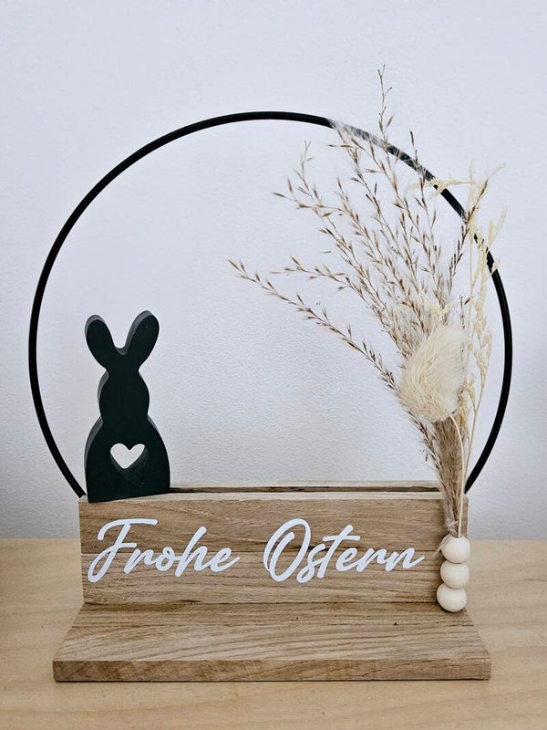 Dekoaufsteller Frohe Ostern