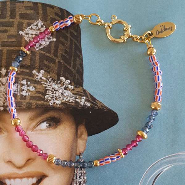 Armband Amy Pink Blue