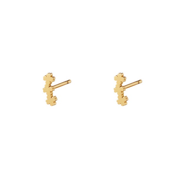 Stainless steel oorbellen Bello Gold