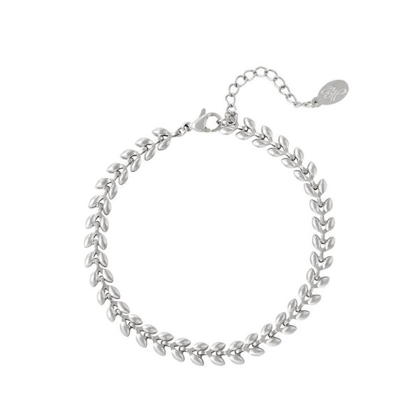 Stainless steel armband Oviedo Silver