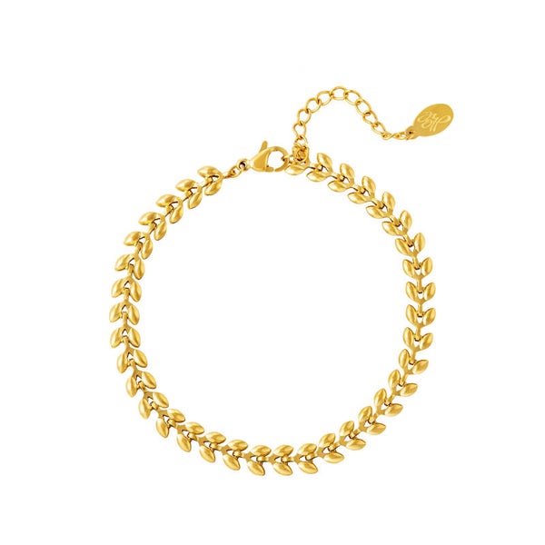Stainless steel armband Oviedo Gold