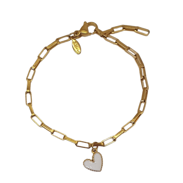 Bracelet Love you a little ♡ (wit)