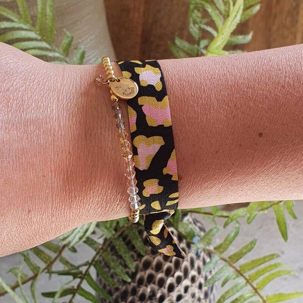 Bracelet Black Leopard