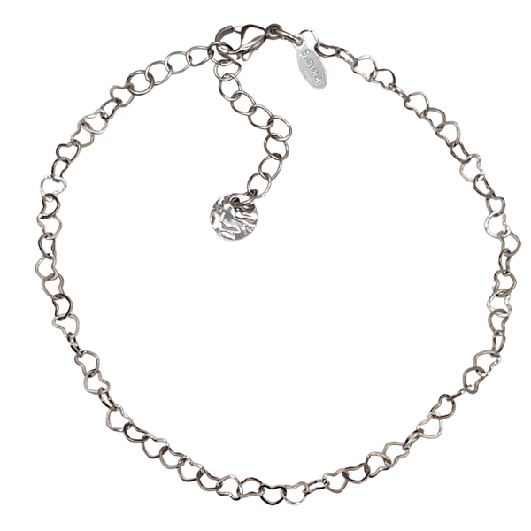 Enkelbandje Zagreb Silver