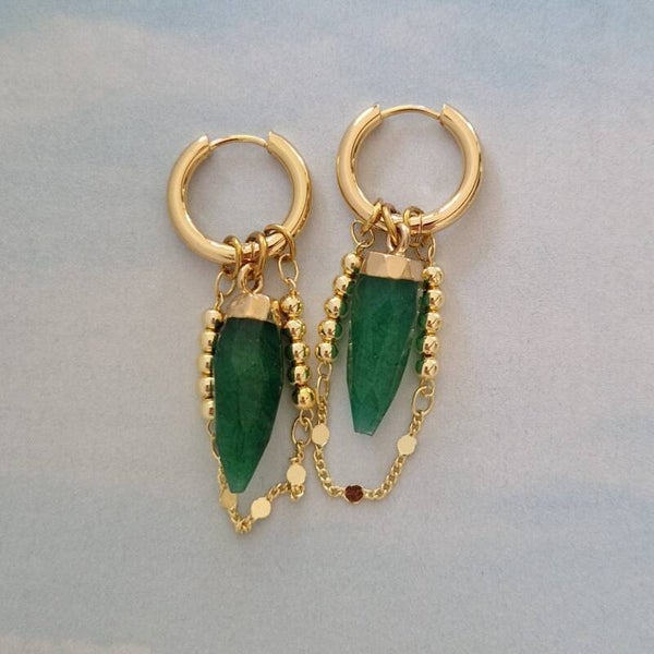 Oorbellen Elin Green