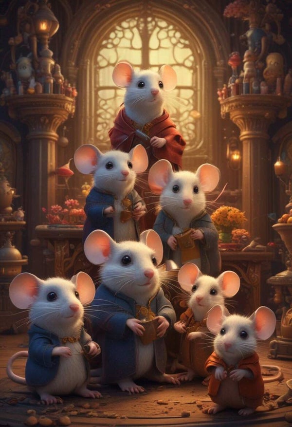 Mäusefamilie