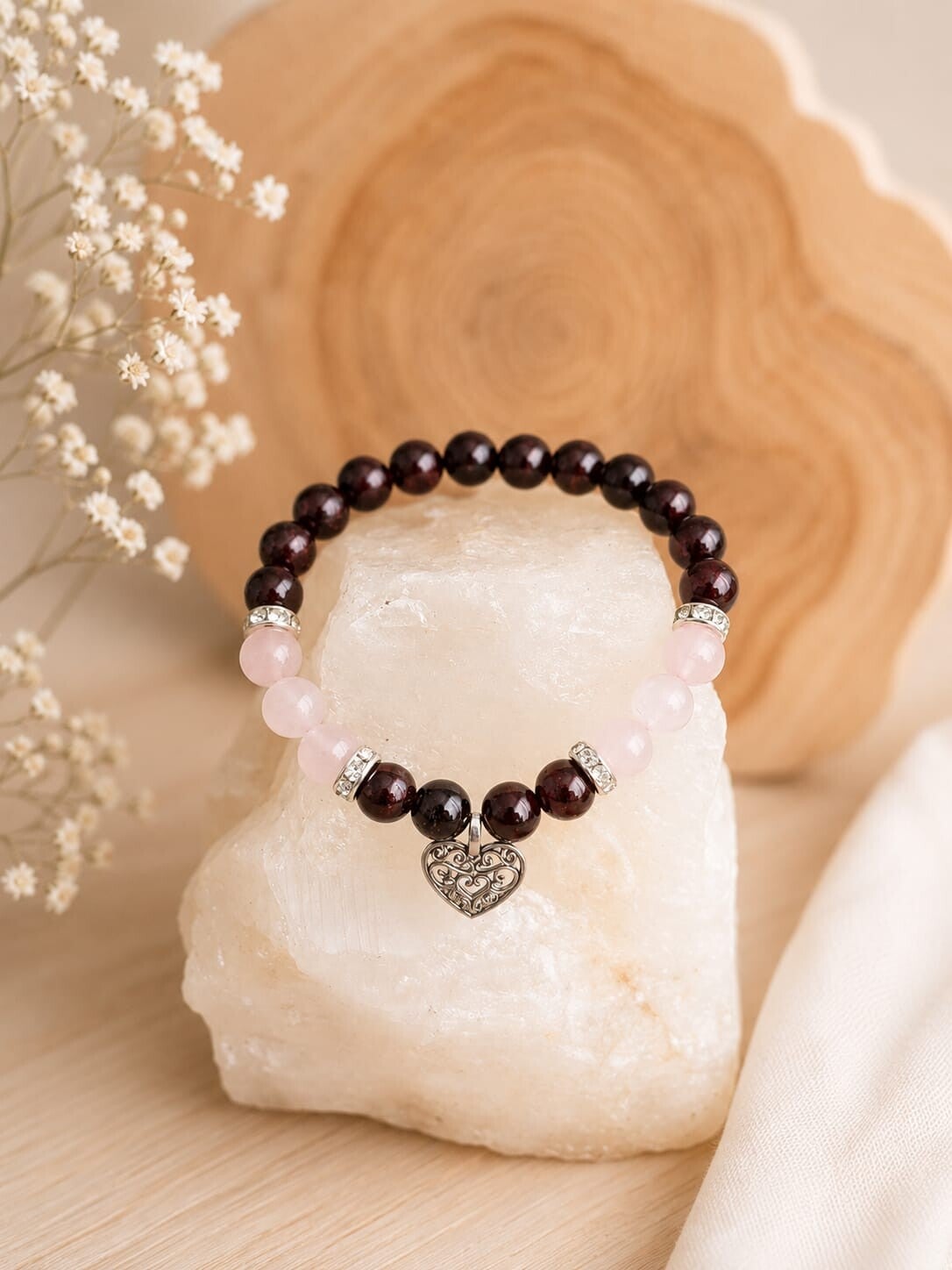 Armband met hartje