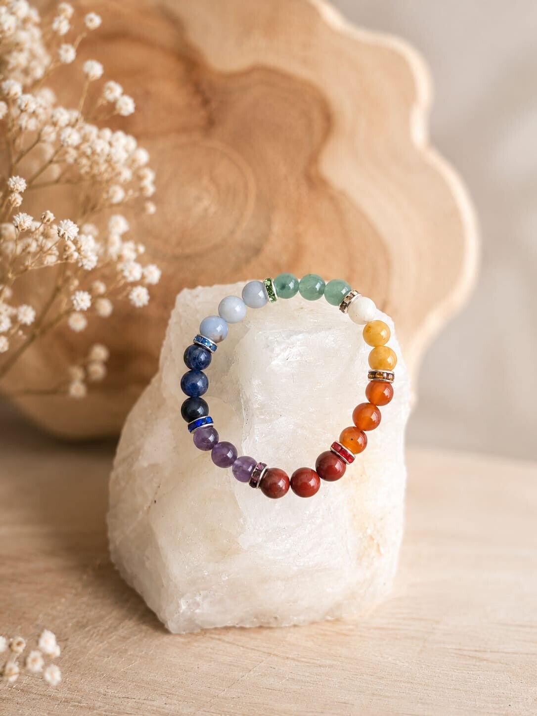 7 Chakra`s armband