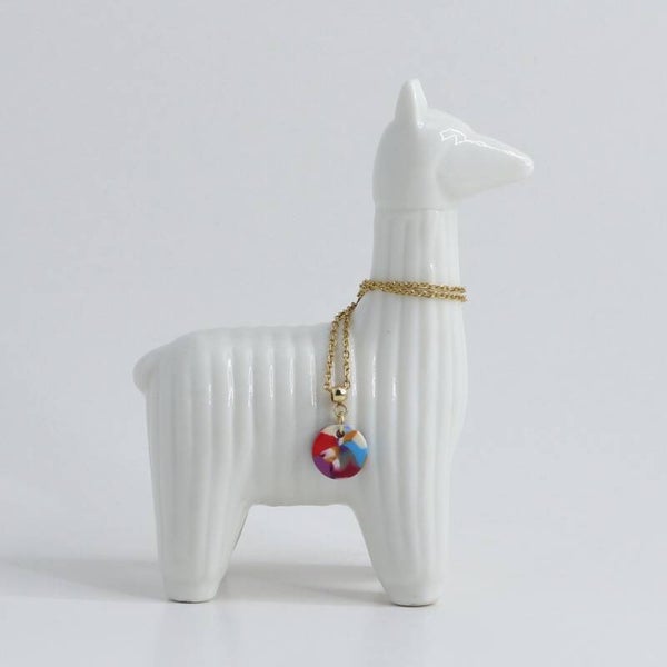 Lies Cerise Halssnoer Kleurrijk