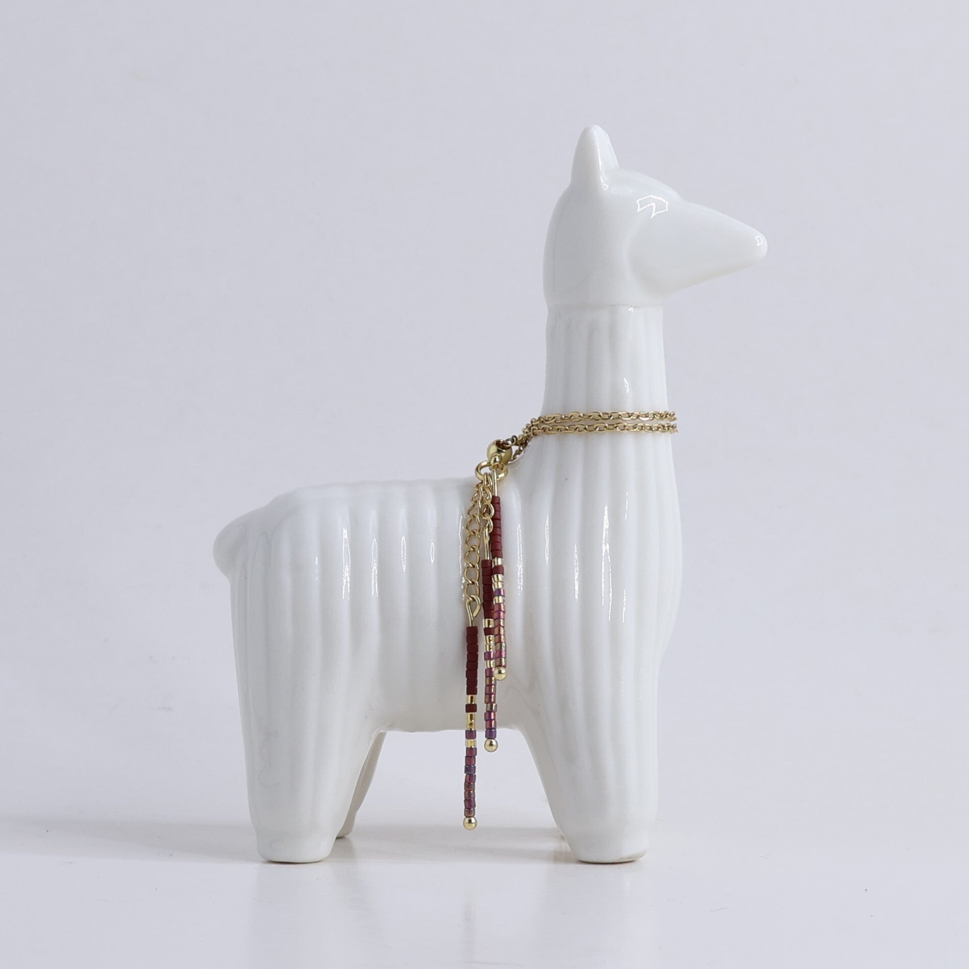 Lies Cerise Halssnoer 'Batik Cerise' Elegant