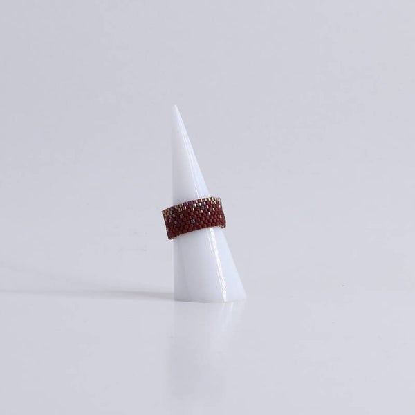 Lies Cerise Ring 'Batik Cerise' Avondglans