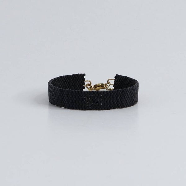 Lies Cerise Armband 'Nuit Ambrée' Uniek Nuit