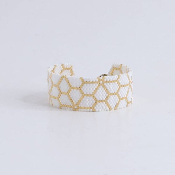 Lies Cerise Armband 'Sable Blanc' MadeLief