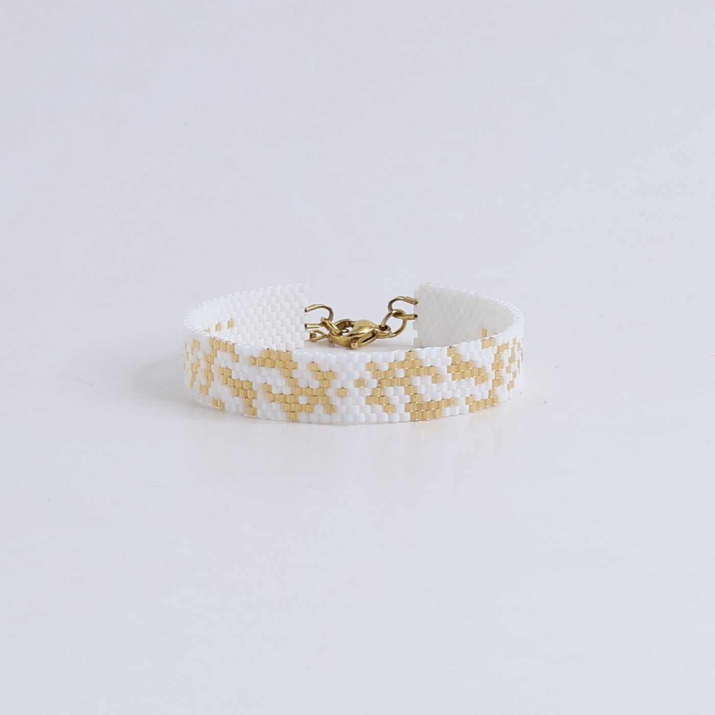 Lies Cerise Armband 'Sable Blanc' Zeeschelp