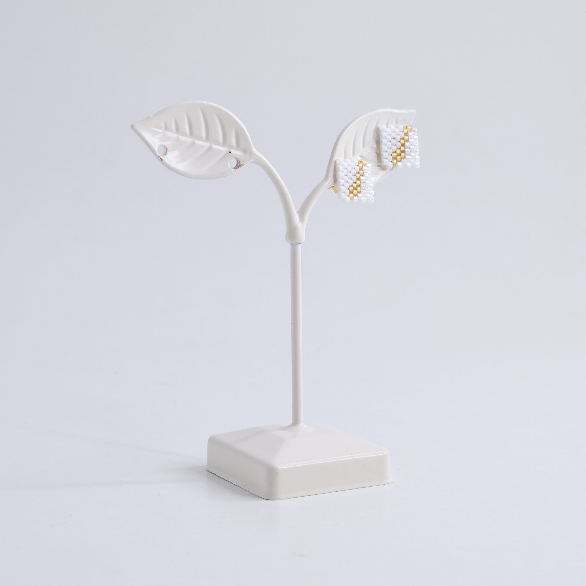 Lies Cerise Oorbellen 'Sable Blanc' Mini Horizon