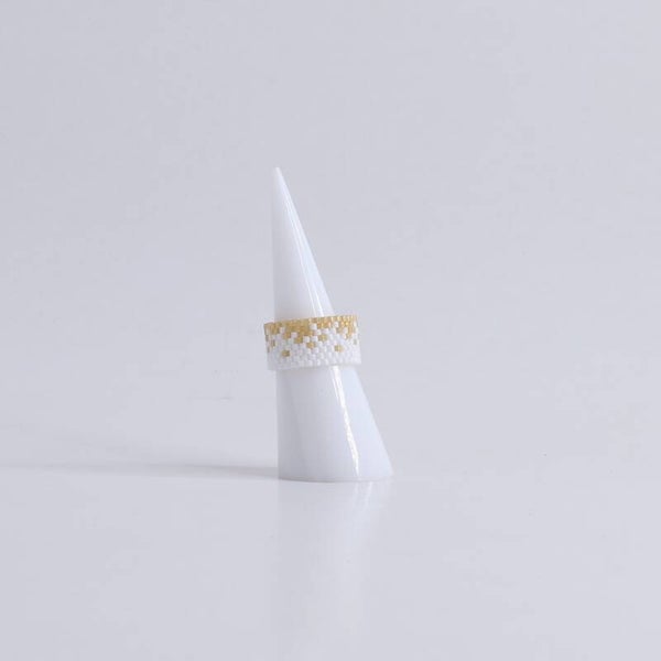 Lies Cerise Ring 'Sable Blanc' Avondglans
