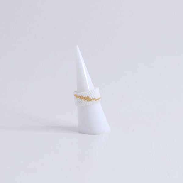 Lies Cerise Ring 'Sable Blanc' Horizon