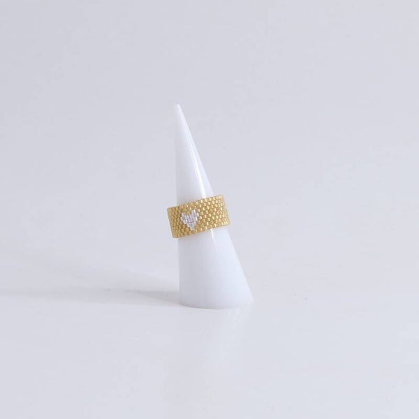 Lies Cerise Ring 'Sable Blanc' Lief Sable
