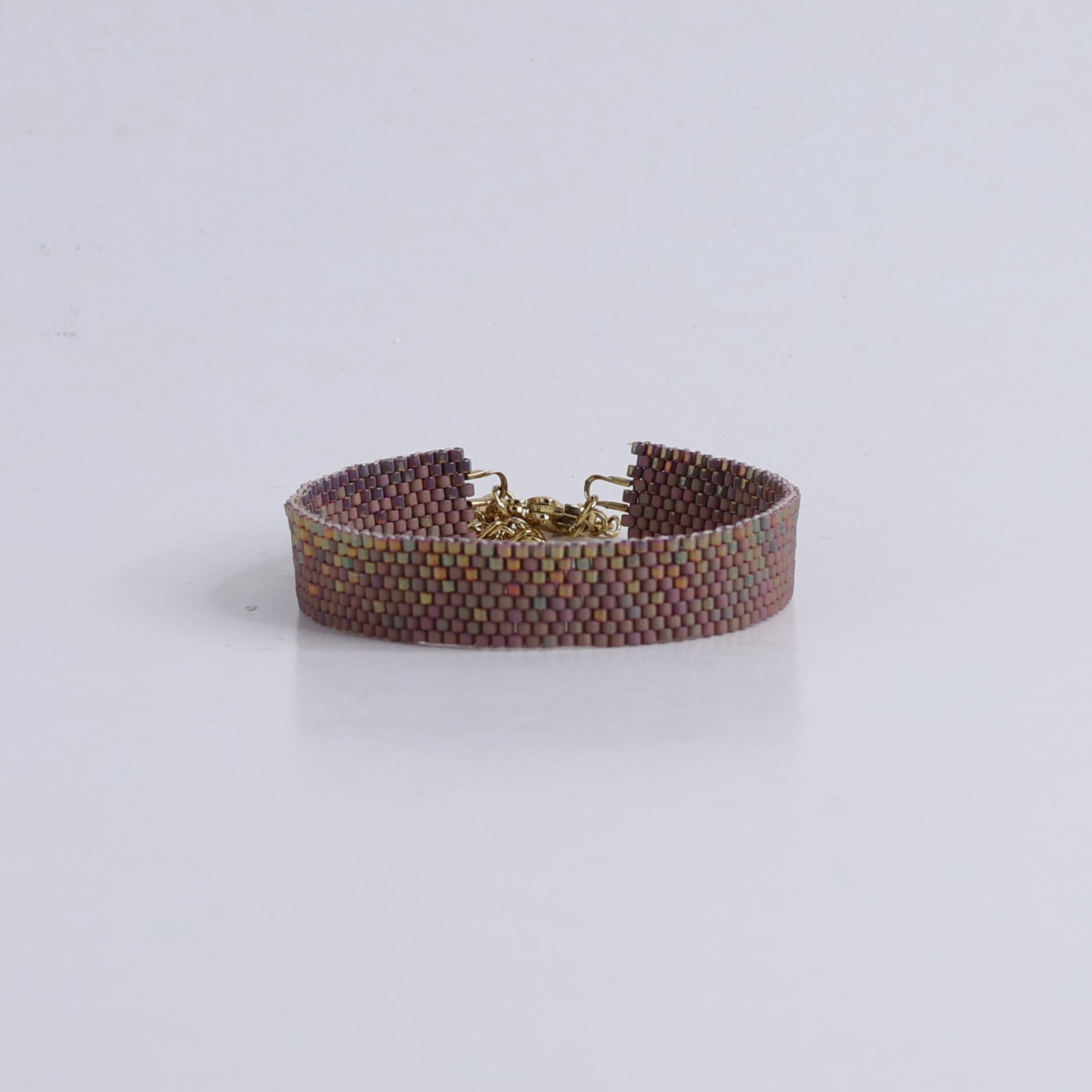 Lies Cerise Armband 'Terre Irisée' Avondglans