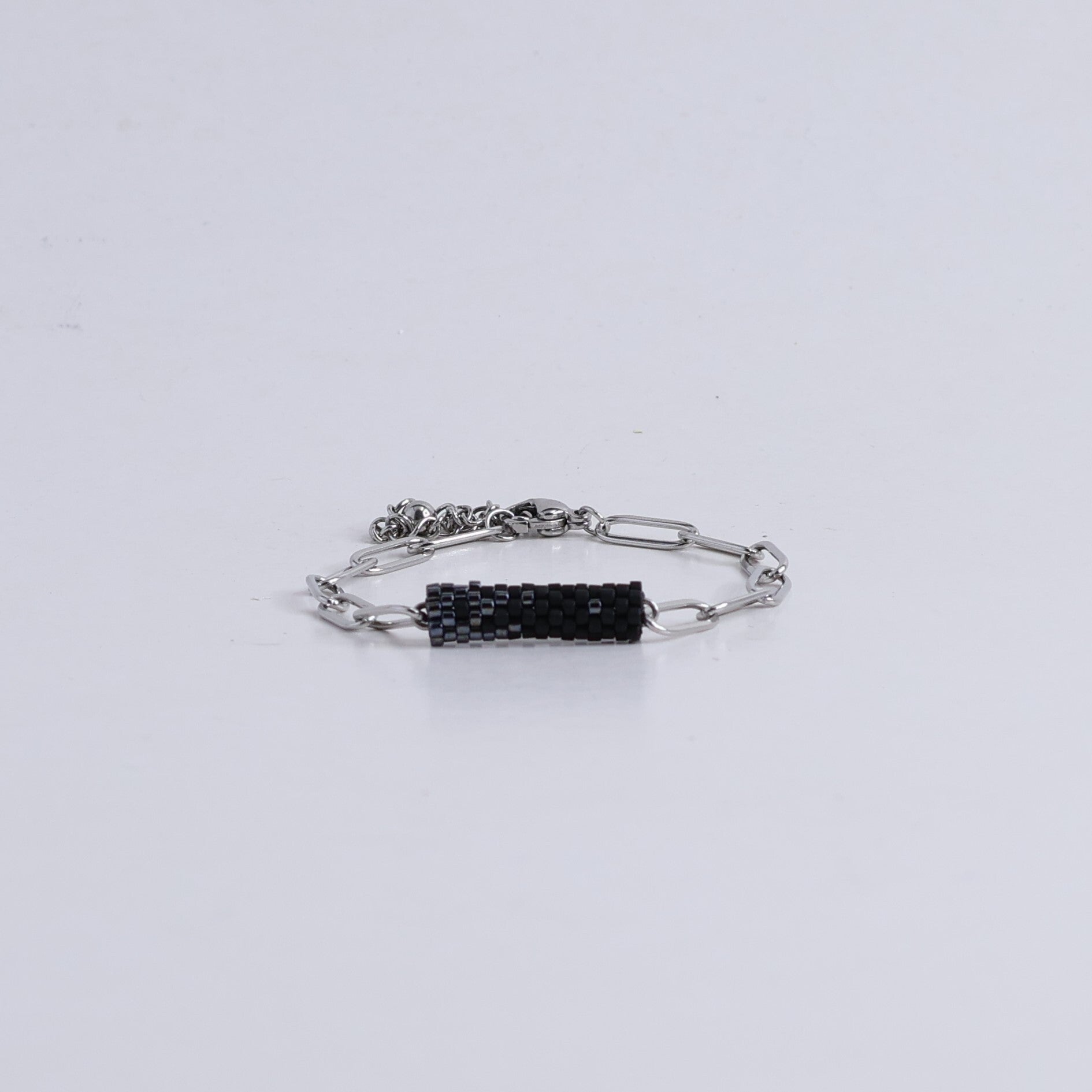 Lies Cerise Armband 'Eclat Noir' Avondglimmer