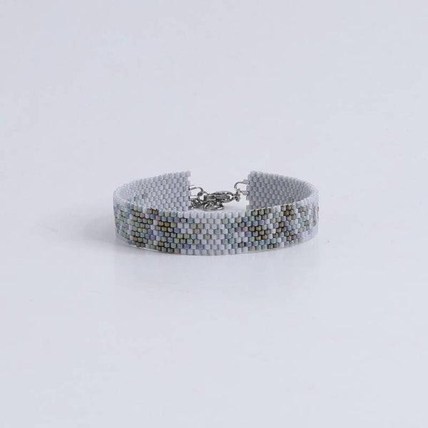 Lies Cerise Armband 'Larme Nacrée' Zeeschelp
