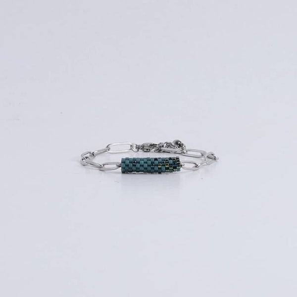 Lies Cerise Armband 'Metallic Eucalyp' Avondglimmer