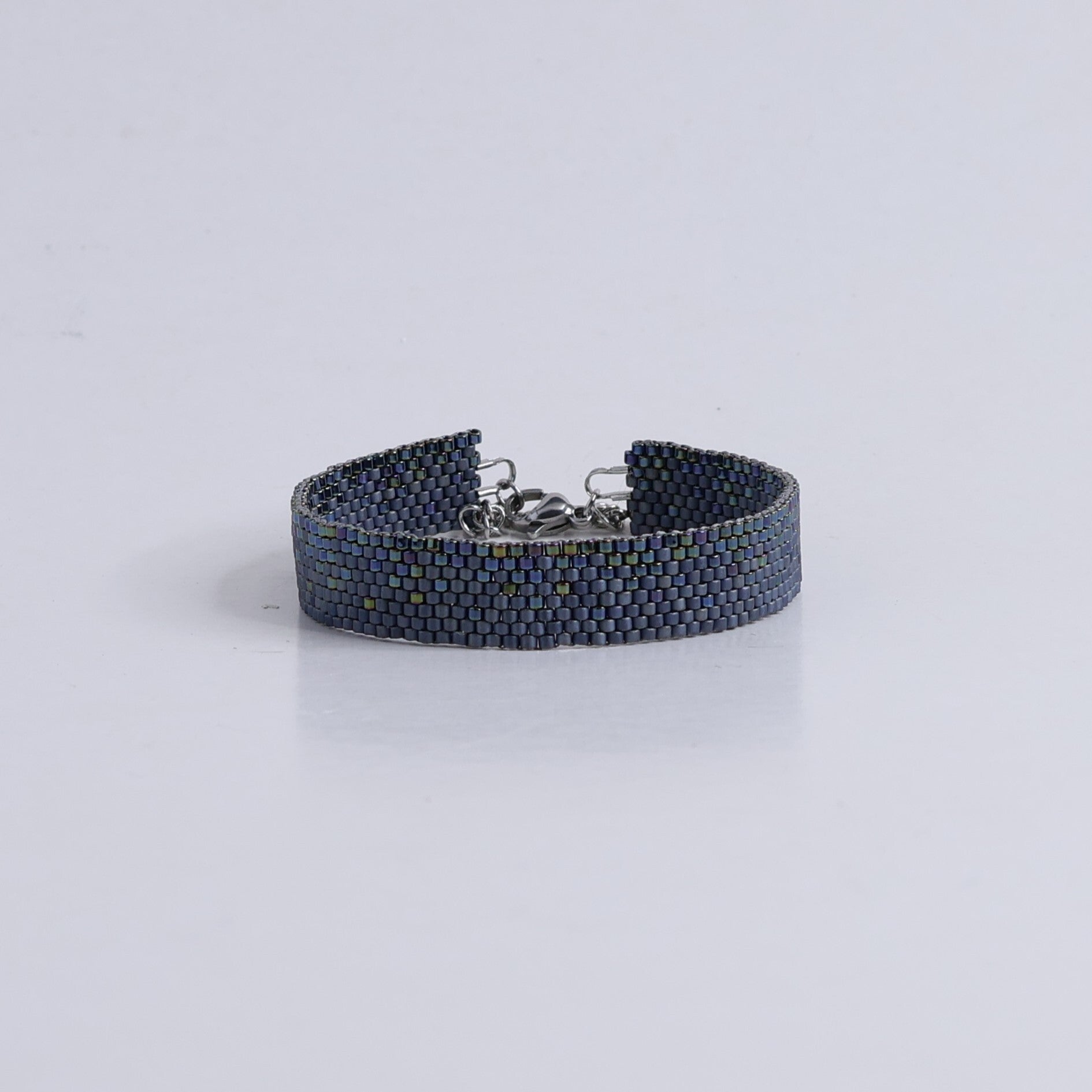 Lies Cerise Armband 'Pierre Bleue' Avondglans