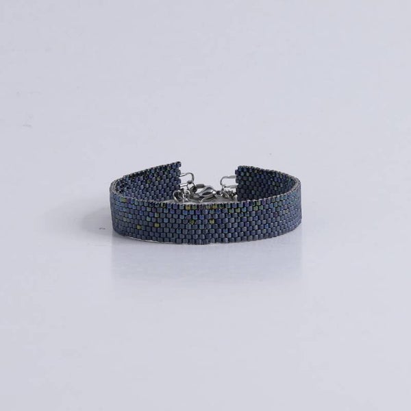 Lies Cerise Armband 'Pierre Bleue' Avondglans