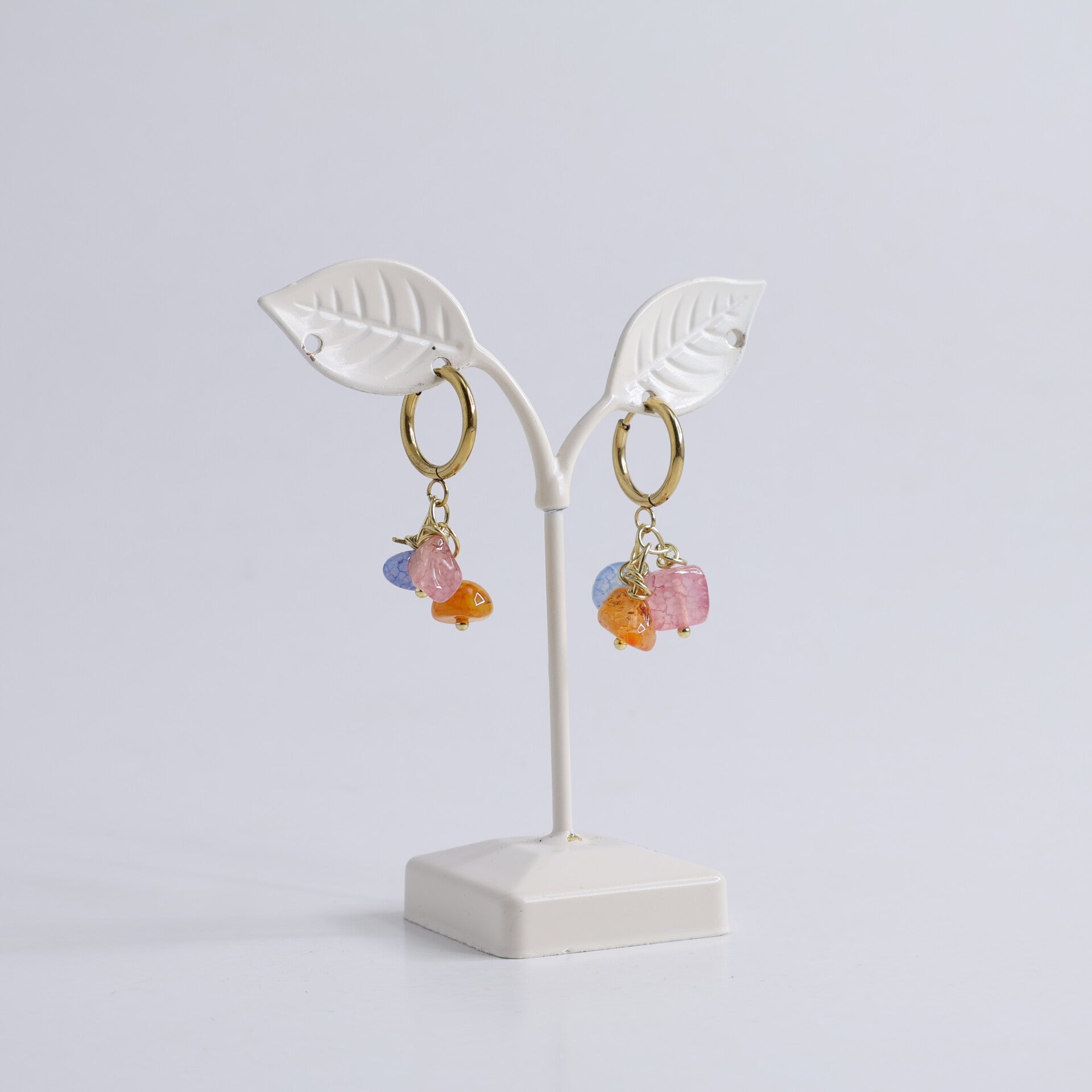 Lies Cerise Oorbellen Drietjes