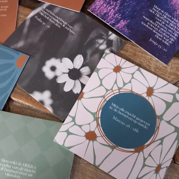 Christelijke Meditatie- & Memorisatiekaarten - Genezing & Verbond
