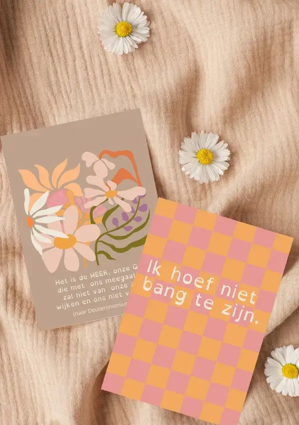 Design III - Christelijke Bevalling Affirmatiekaarten