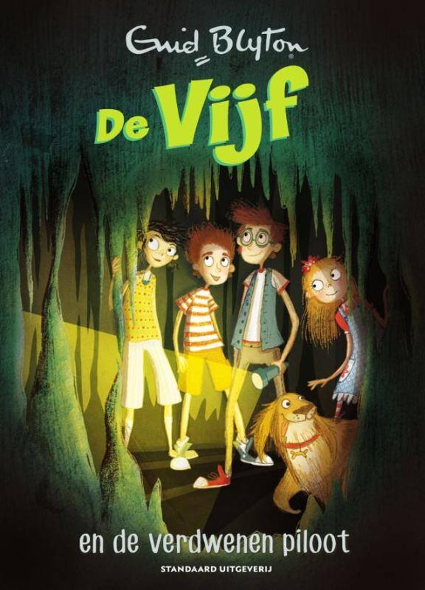 De Vijf en de verdwenen piloot - De Vijf 16 - Enid Blyton