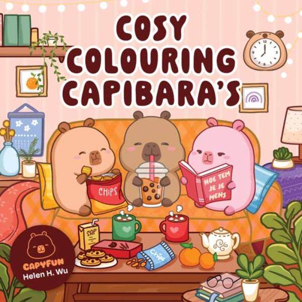 Cosy Colouring Capibara's - Helen H. Wu