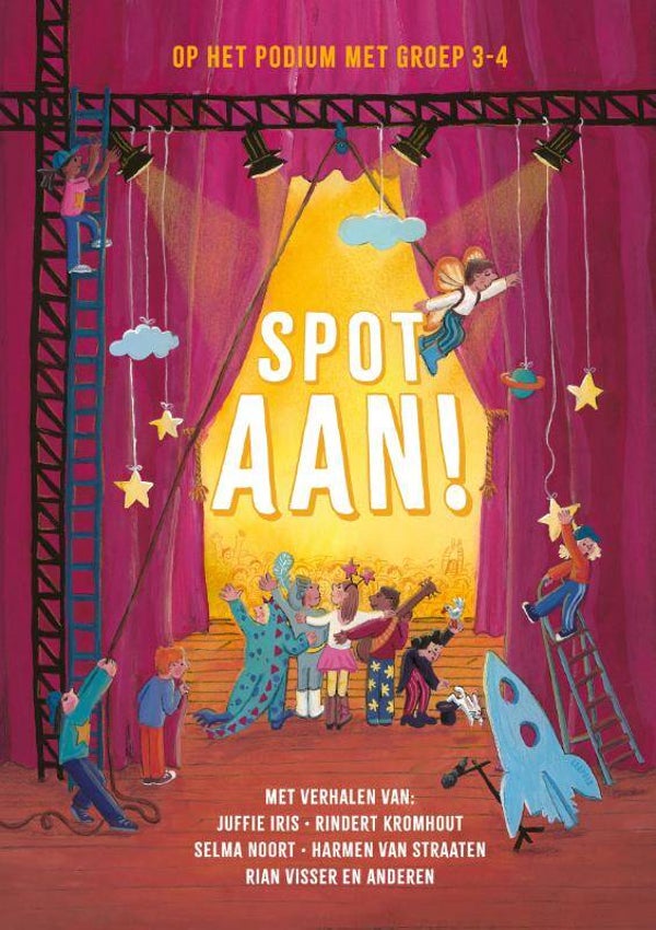 Spot aan! - Op het podium met groep 3-4 - Diverse leuke auteurs!