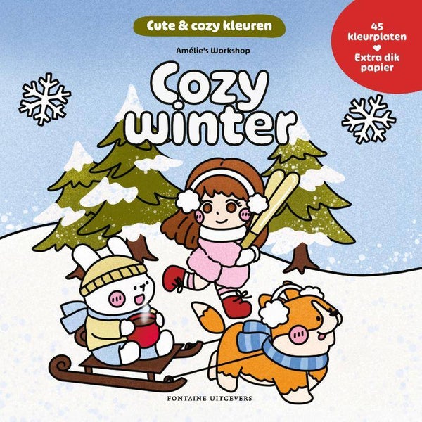 Cozy winter - Cute & cozy kleuren - Amélie’s Workshop