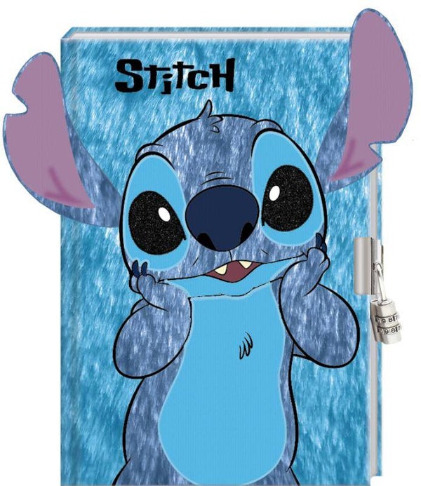 Dagboek met slot - Stitch pluche - ImageBooks BV