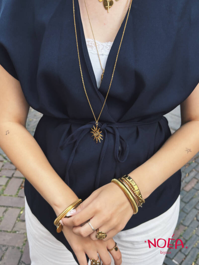 @bindyelisa met de Sol Necklace