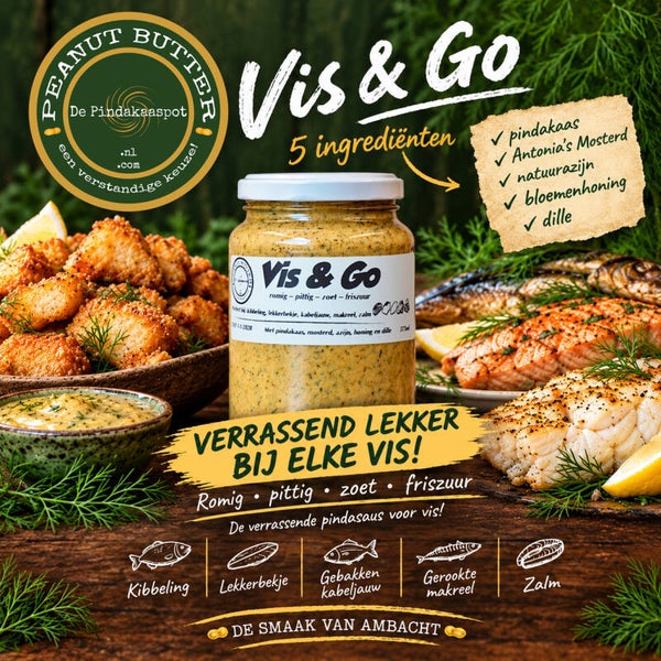 Vis & Go – verrassend lekker bij elke vis 🐟🥜