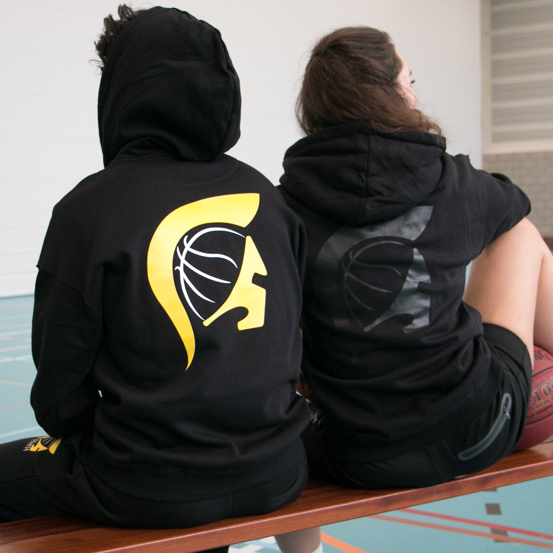 Oversized Blackout Club Hoody