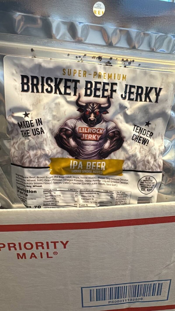 IPA BEER BRISKET JERKY