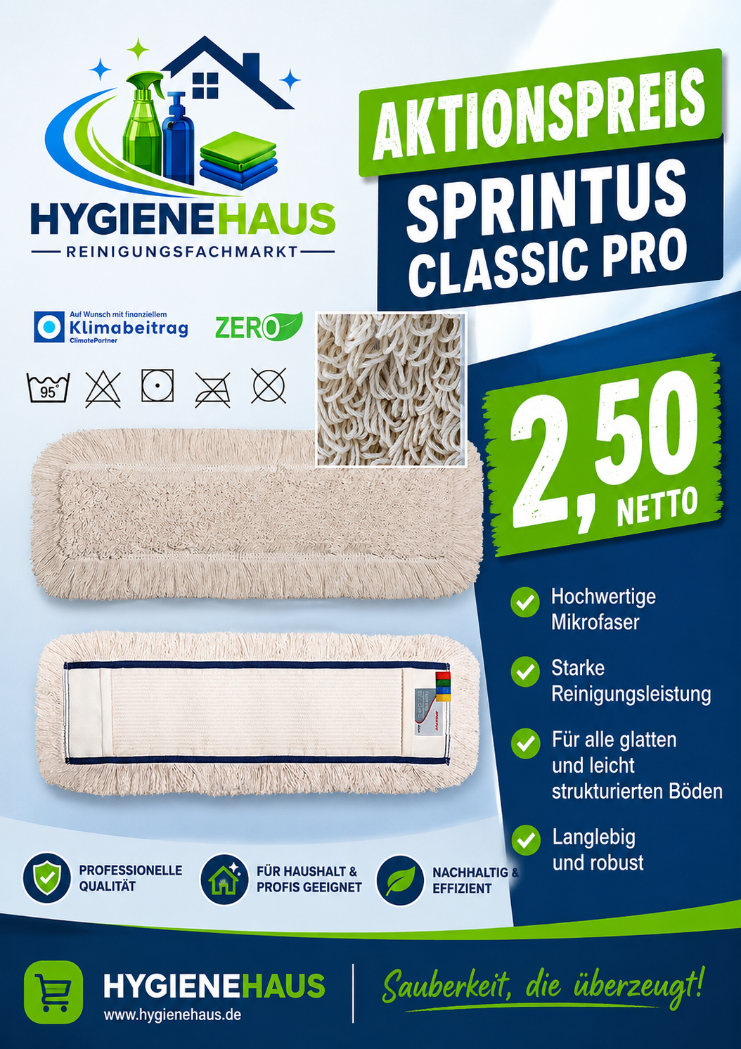 Sprintus Classic Pro - 50 Stück in 50cm