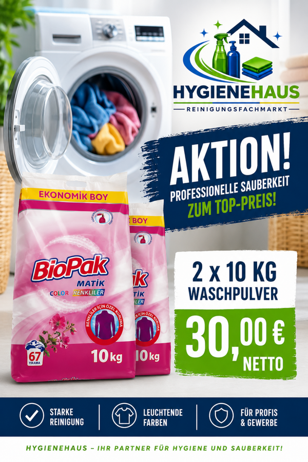 Waschpulver 2 x 10 Kg