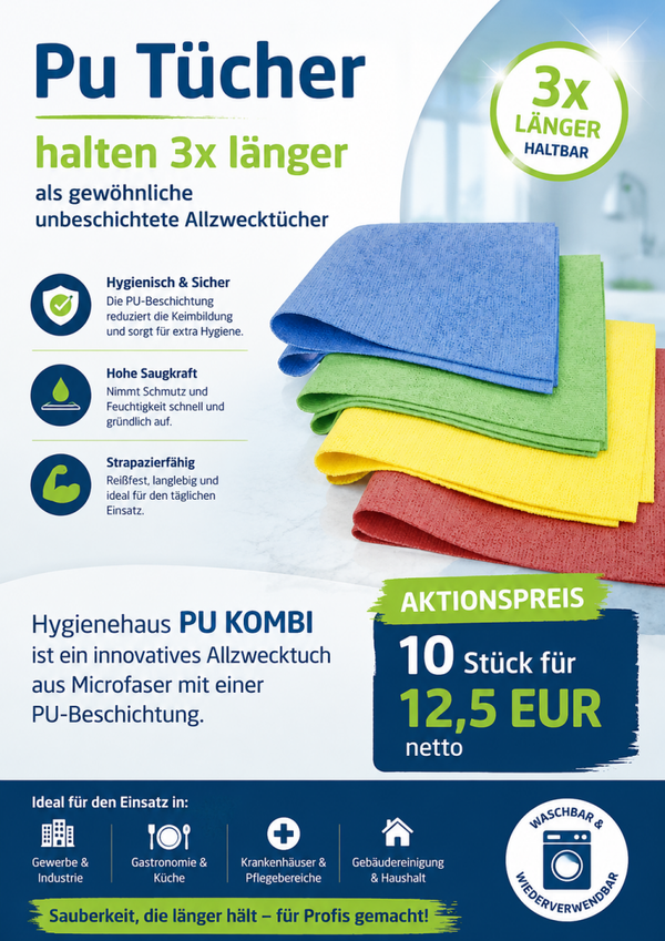 PU Tücher 10 Stück