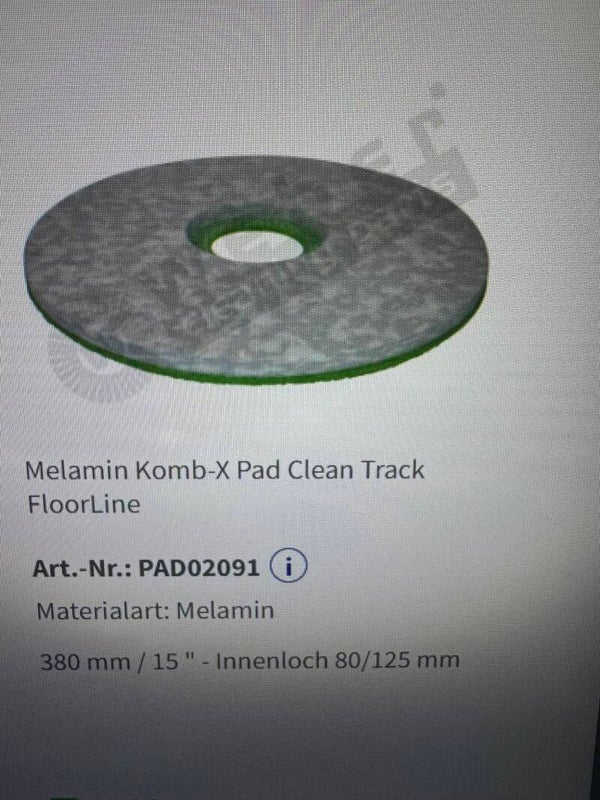 Melamin Pad 15 Zoll - 5 Stück