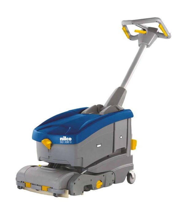 SD 330 C-E | Scheuersaugmaschine, grau/blau - 270 Watt Kabelversion