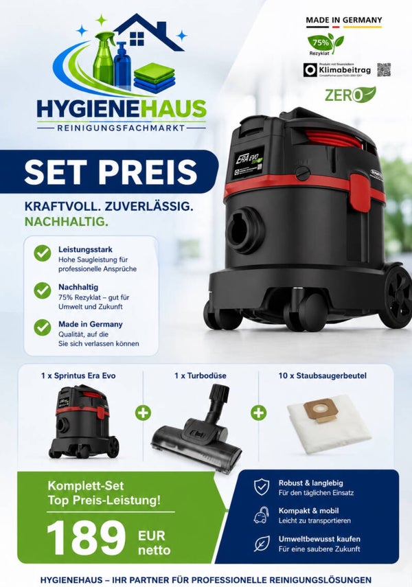 Sprintus Era Evo plus Turbodüse plus 10 Beutel