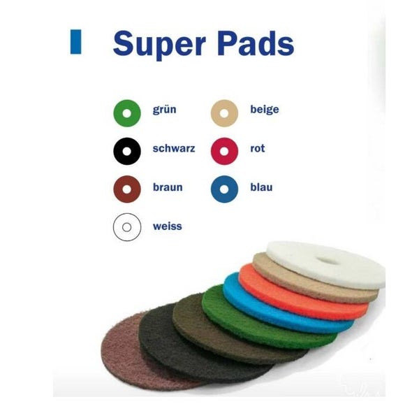 Superpad 16 Zoll ideal für Einscheibenmaschine